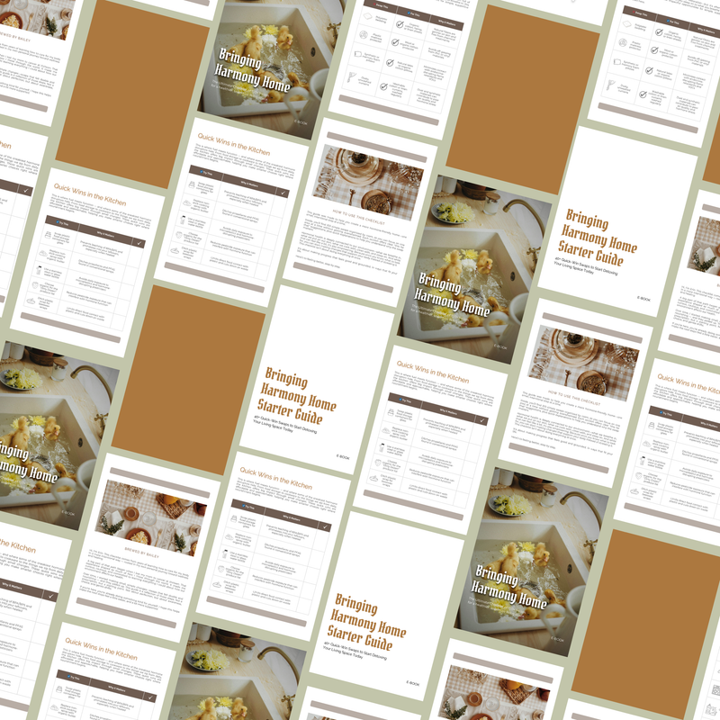 Bringing Harmony Home Starter Guide: FREE Checklist