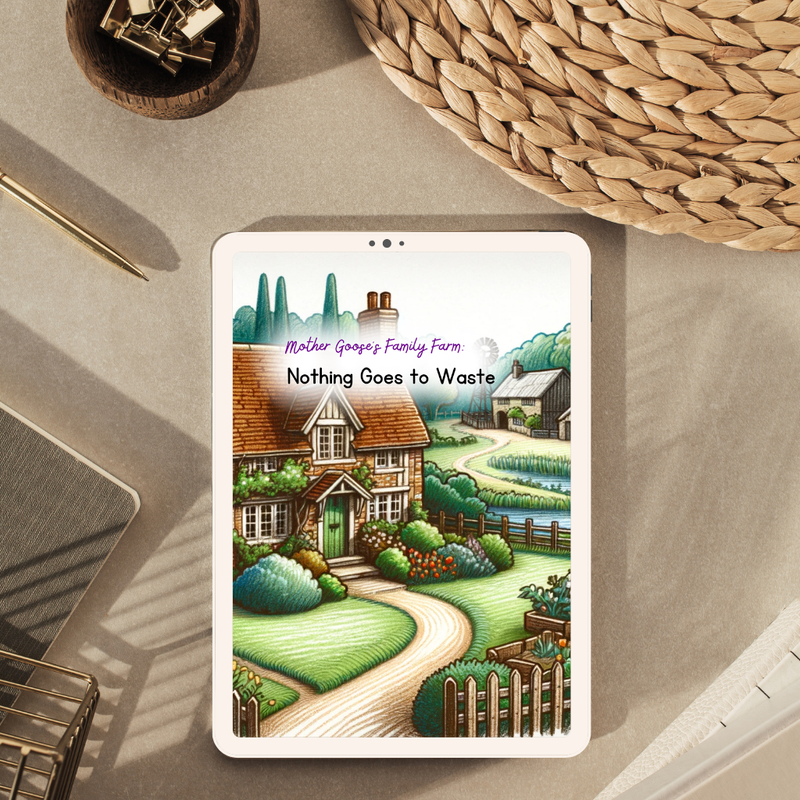 Mother Goose’s Storybook Bundle: 3 Rhyming Nature Tales for Kids (Digital Download)